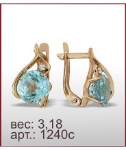 Серьги 1240с Серьги 1240с