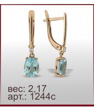 Серьги 1244с Серьги 1244с