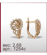 Серьги 1254с
