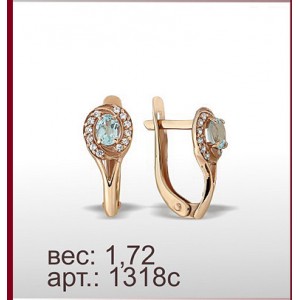 Серьги 1318с