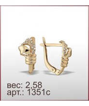 Серьги 1351с