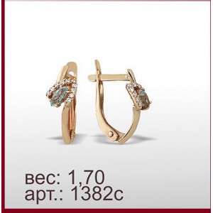Серьги 1382с