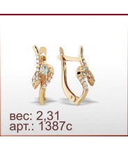 Серьги 1387с