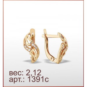 Серьги 1391с
