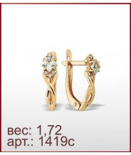 Серьги 1419с