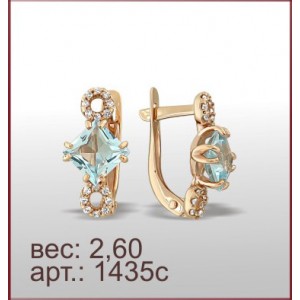 Серьги 1435с