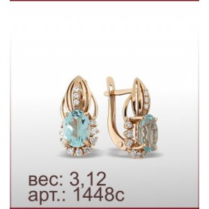 Серьги 1448с