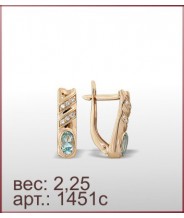 Серьги 1451с