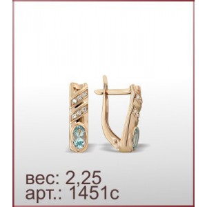 Серьги 1451с
