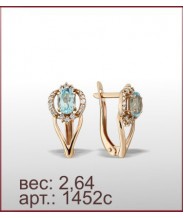 Серьги 1452с