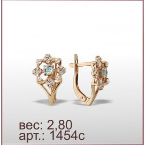 Серьги 1454с