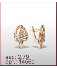 Серьги 1456с