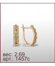 Серьги 1457с
