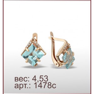 Серьги 1478с