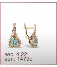 Серьги 1479с Серьги 1479с