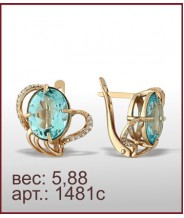 Серьги 1481с Серьги 1481с