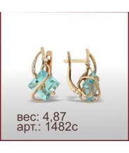 Серьги 1482с Серьги 1482с