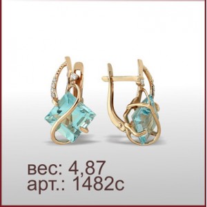 Серьги 1482с