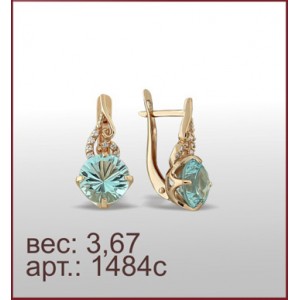 Серьги 1484с