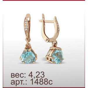 Серьги 1488с