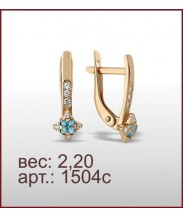 Серьги 1504с