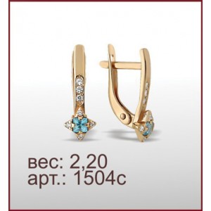 Серьги 1504с