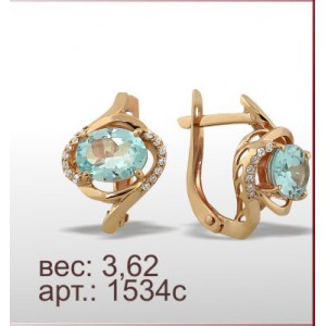 Серьги 1534с