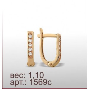 Серьги 1569с