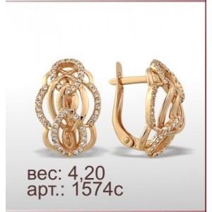 Серьги 1574с