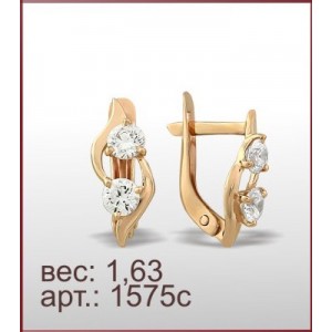 Серьги 1575с