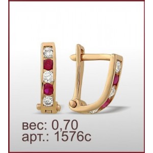 Серьги 1576с