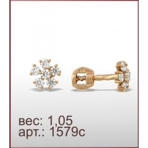 Серьги 1579с