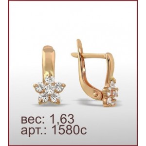 Серьги 1580с