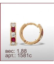 Серьги 1581с