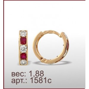 Серьги 1581с