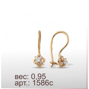 Серьги 1586с