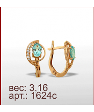 Серьги 1624с