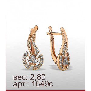 Серьги 1649с