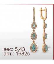 Серьги 1682с