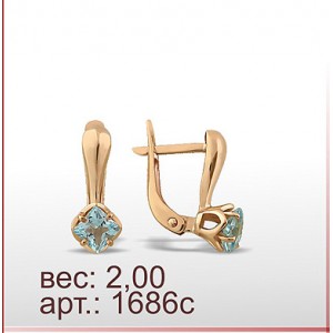 Серьги 1686с