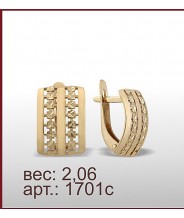 Серьги 1701с