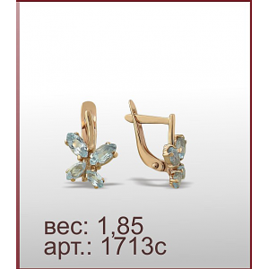 Серьги 1713с