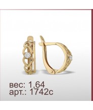 Серьги 1742с Серьги 1742с