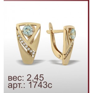 Серьги 1743с