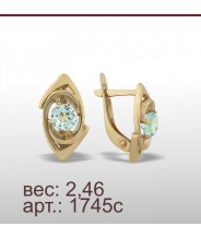 Серьги 1745с Серьги 1745с