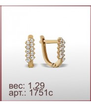 Серьги 1751с Серьги 1751с