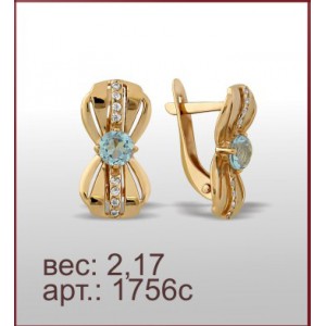 Серьги 1756с