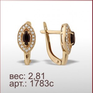 Серьги 1783с
