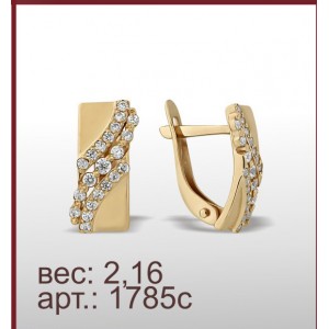 Серьги 1785с