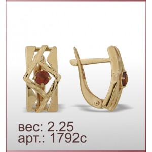 Серьги 1792с